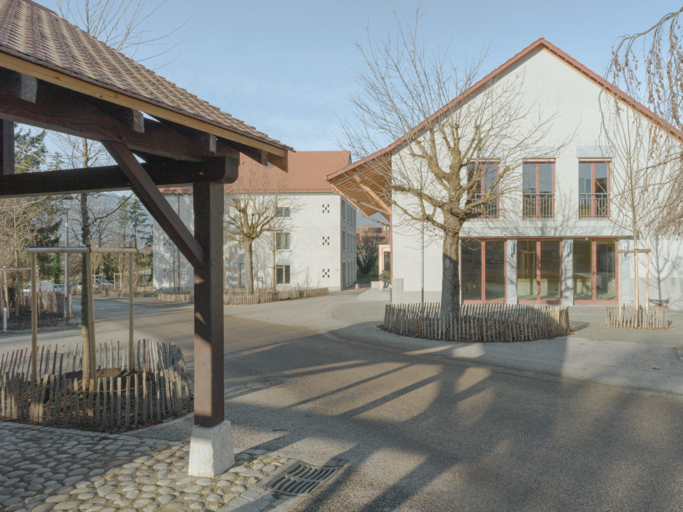 Bâtiment en pisé