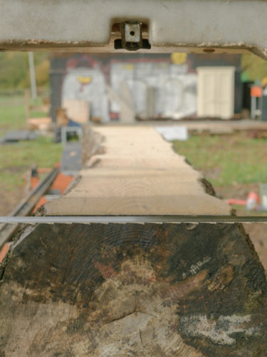 Construire avec le bois du site