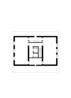 Bâtiment en pisé plan
