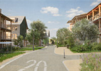 Vue extérieur - Quartier d'habitation de coopérative à Presinge