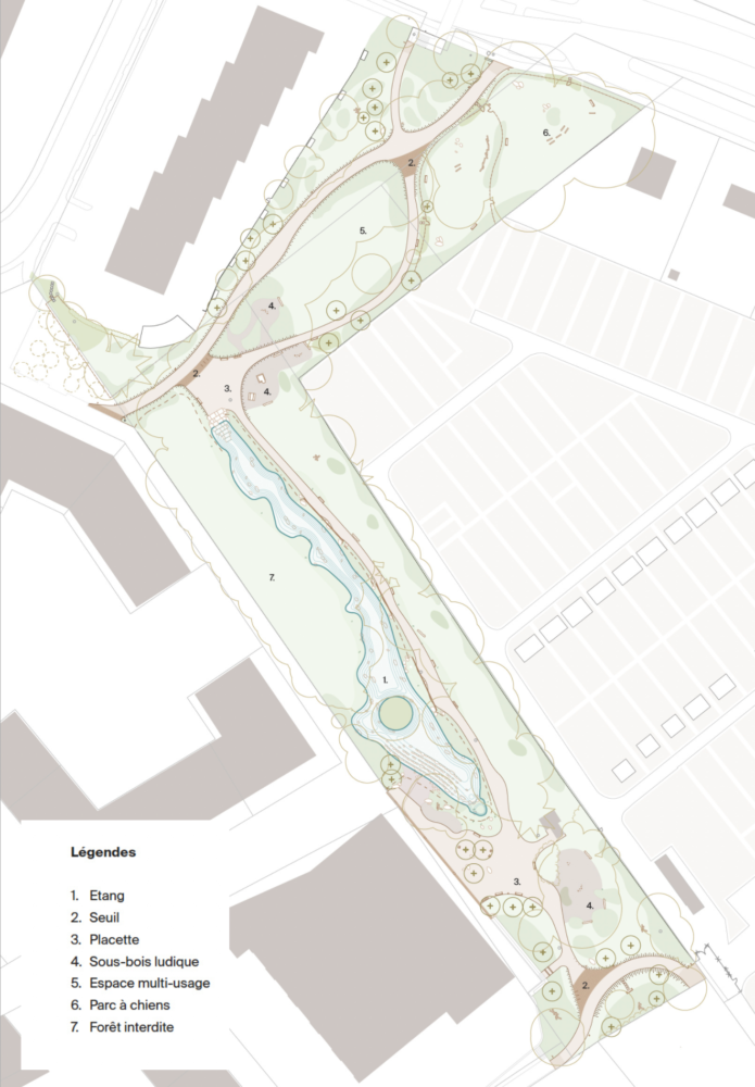 parc quartier étang vernier apaar