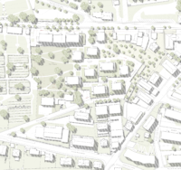 plan d'ensemble quartier d'habitation beauregard neuchâtel
