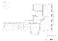 Penthes - Château de Penthes - RDC 1:100