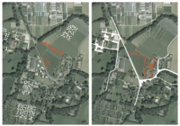 Schémas d'implantation - Quartier d'habitation de coopérative à Presinge
