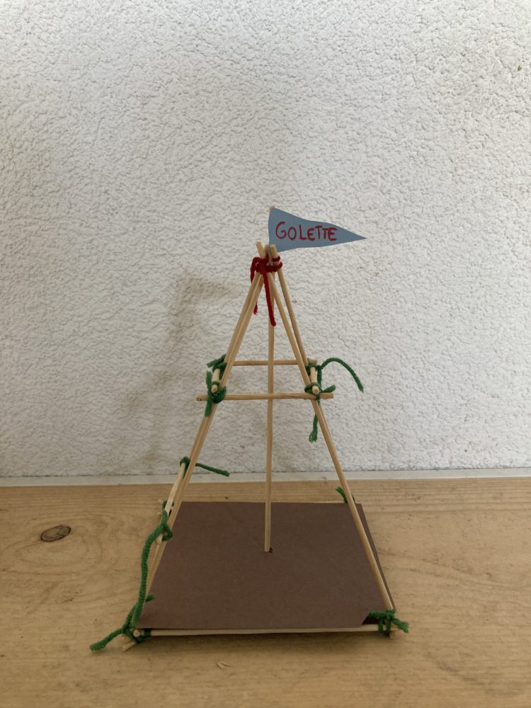Maquette du totem