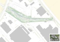 Renaturation du Nant d'Avril, plan projet