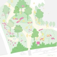 Désimperméabilisation et végétalisation de la place Rigaud, perspective