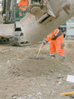 Désimperméabilisation et végétalisation de la place Rigaud, chantier