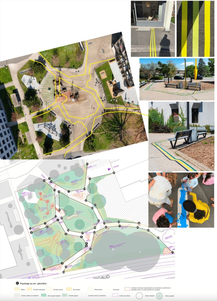 Désimperméabilisation et végétalisation de la place Rigaud